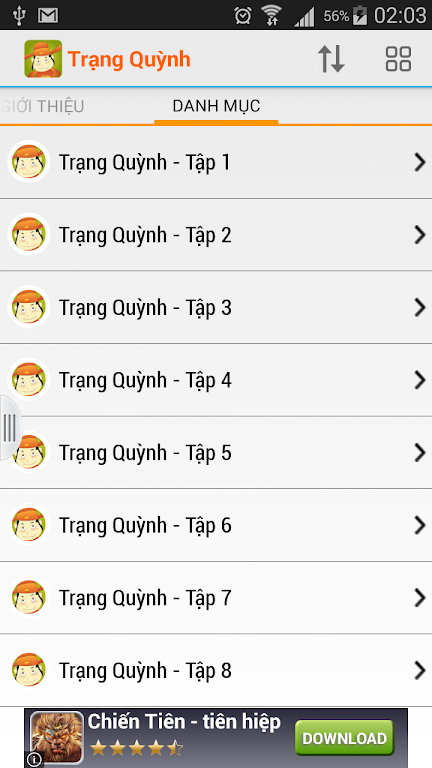 Trạng Quỳnh (trọn bộ) ဖန်သားပြင်ဓာတ်ပုံ 0