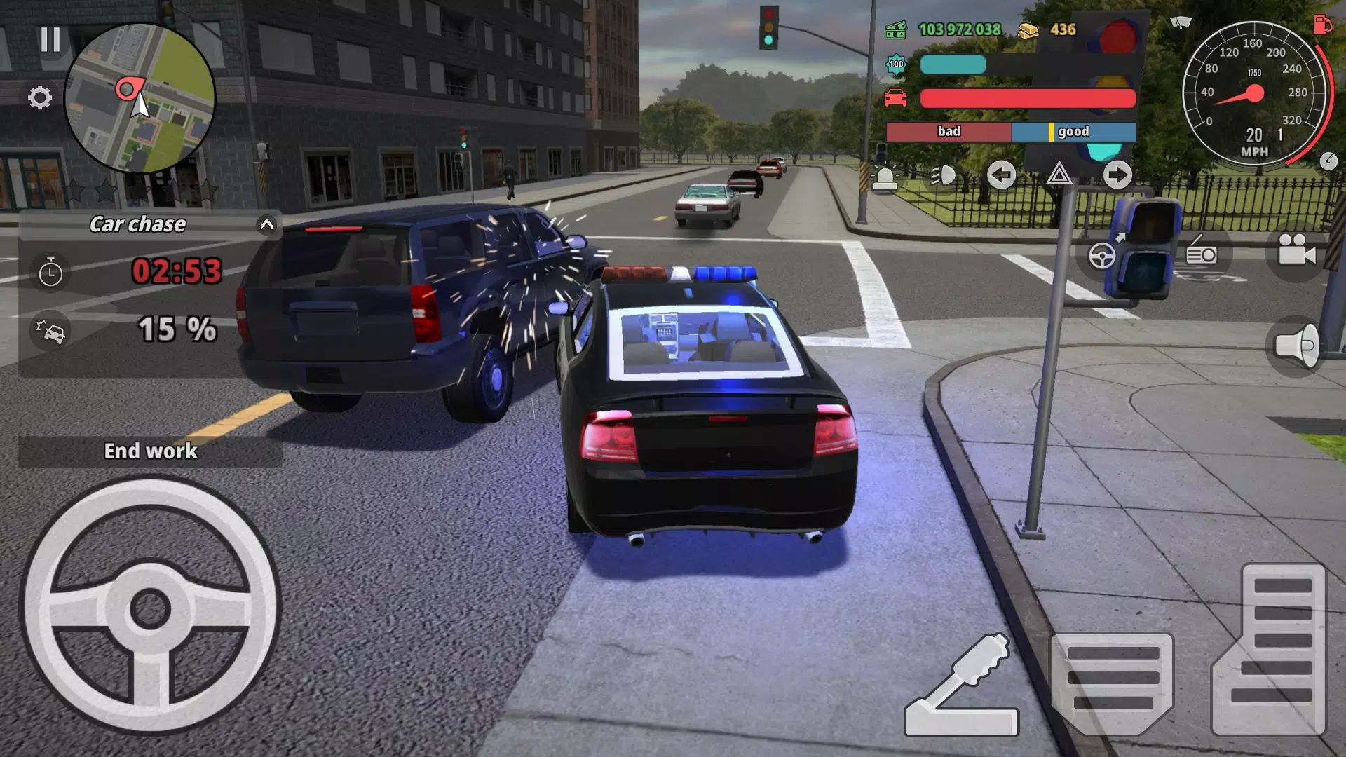 Police Cop Simulator. Gang War 螢幕截圖 1