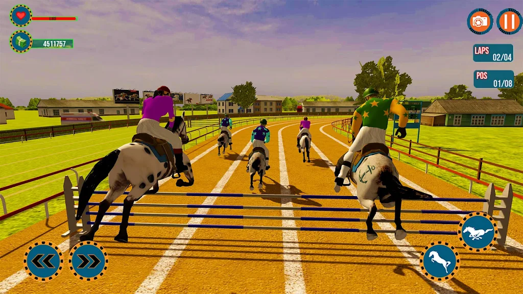 Horse Riding:Horse Racing Game Captura de tela 2