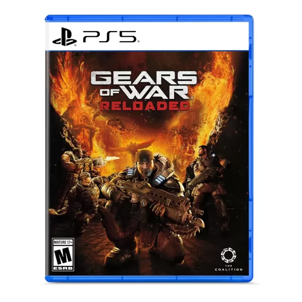 Gears of War Reloaded physical edition cover art