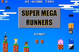 슈퍼 메가 주자 Super Mega Runners 스크린샷 0