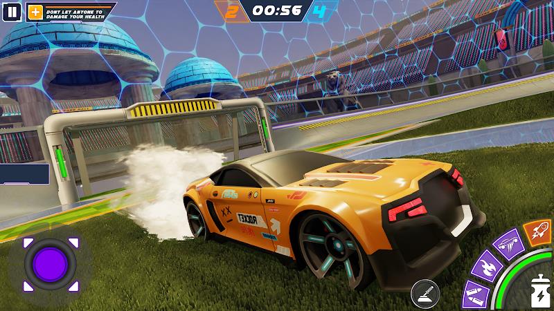 Rocket Car: Car Ball Games Schermafbeelding 3