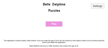 Belle Delphine Puzzles Ekran Görüntüsü 0