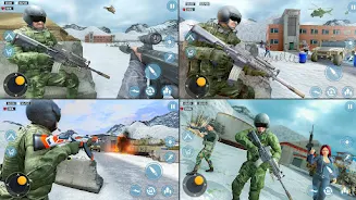 Modern Commando 3D: Army Games スクリーンショット 1