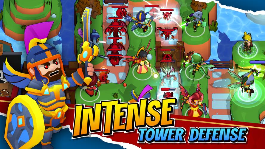 Idle Hero TD Tower Defense RPG Capture d'écran 0