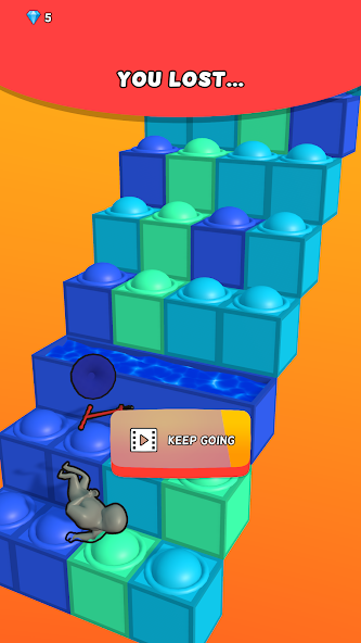 Pop It Run! 3D Mod Capture d'écran 2