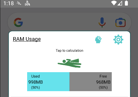 RAM Calc – RAM Cleanup Mod Скриншот 1