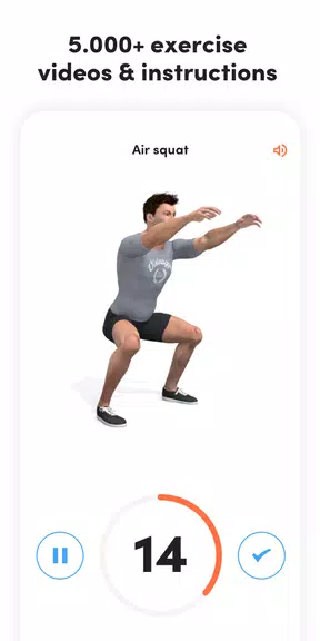 Virtuagym: Fitness & Workouts ဖန်သားပြင်ဓာတ်ပုံ 1