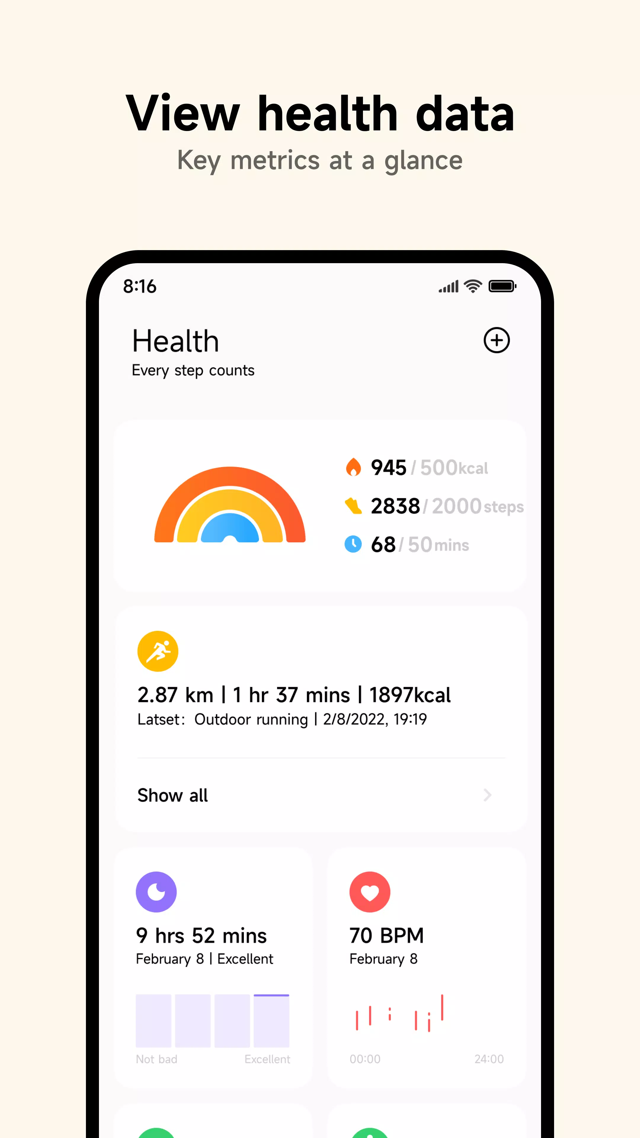 Mi Fitness (Xiaomi Wear) Captura de tela 0