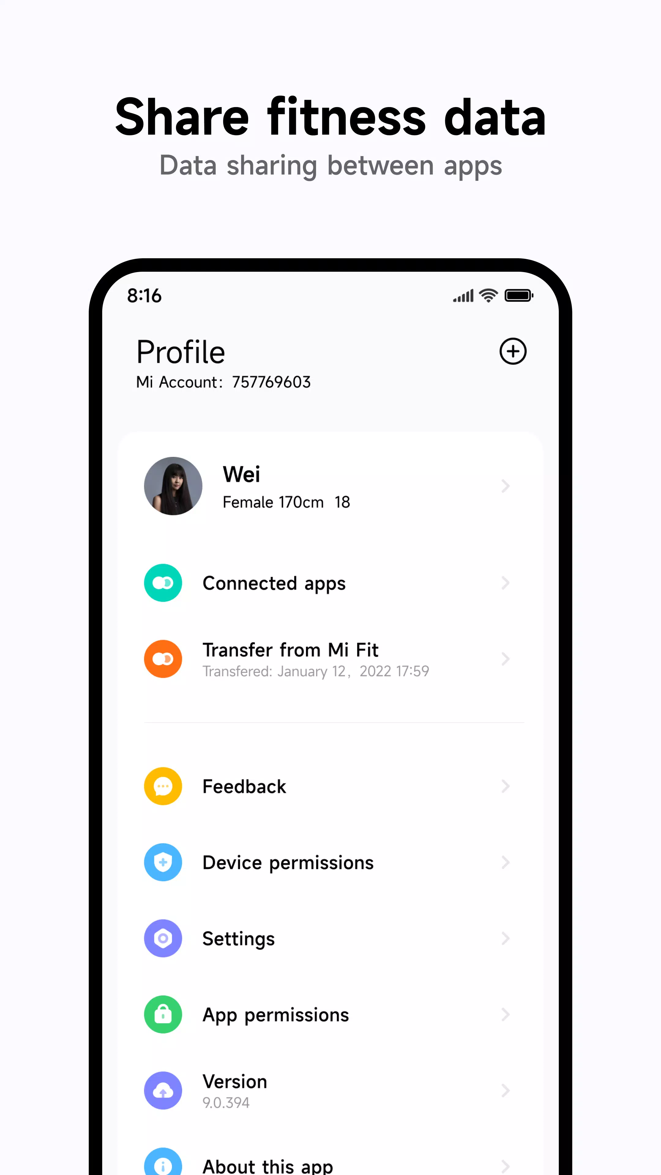 Mi Fitness (Xiaomi Wear) Captura de tela 3
