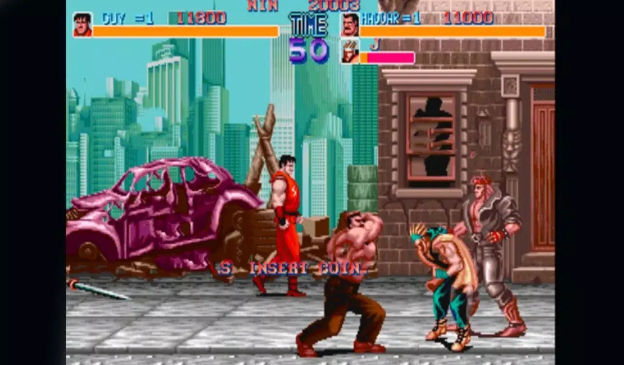 Schermata Final fight arcade game 1989 0