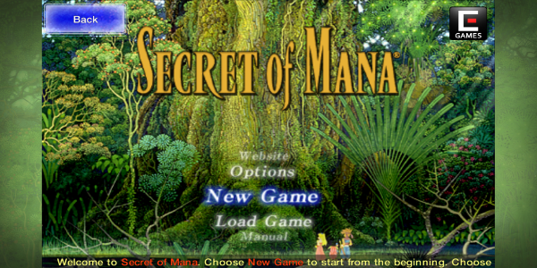 Secret of Mana Tangkapan skrin 0