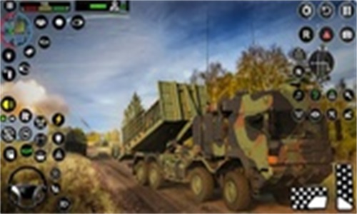 Army Truck Battle Simulator 3D Ảnh chụp màn hình 1