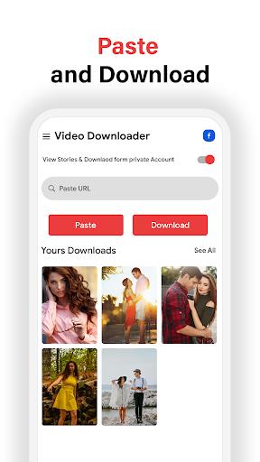 Real Video Player & Downloader スクリーンショット 0