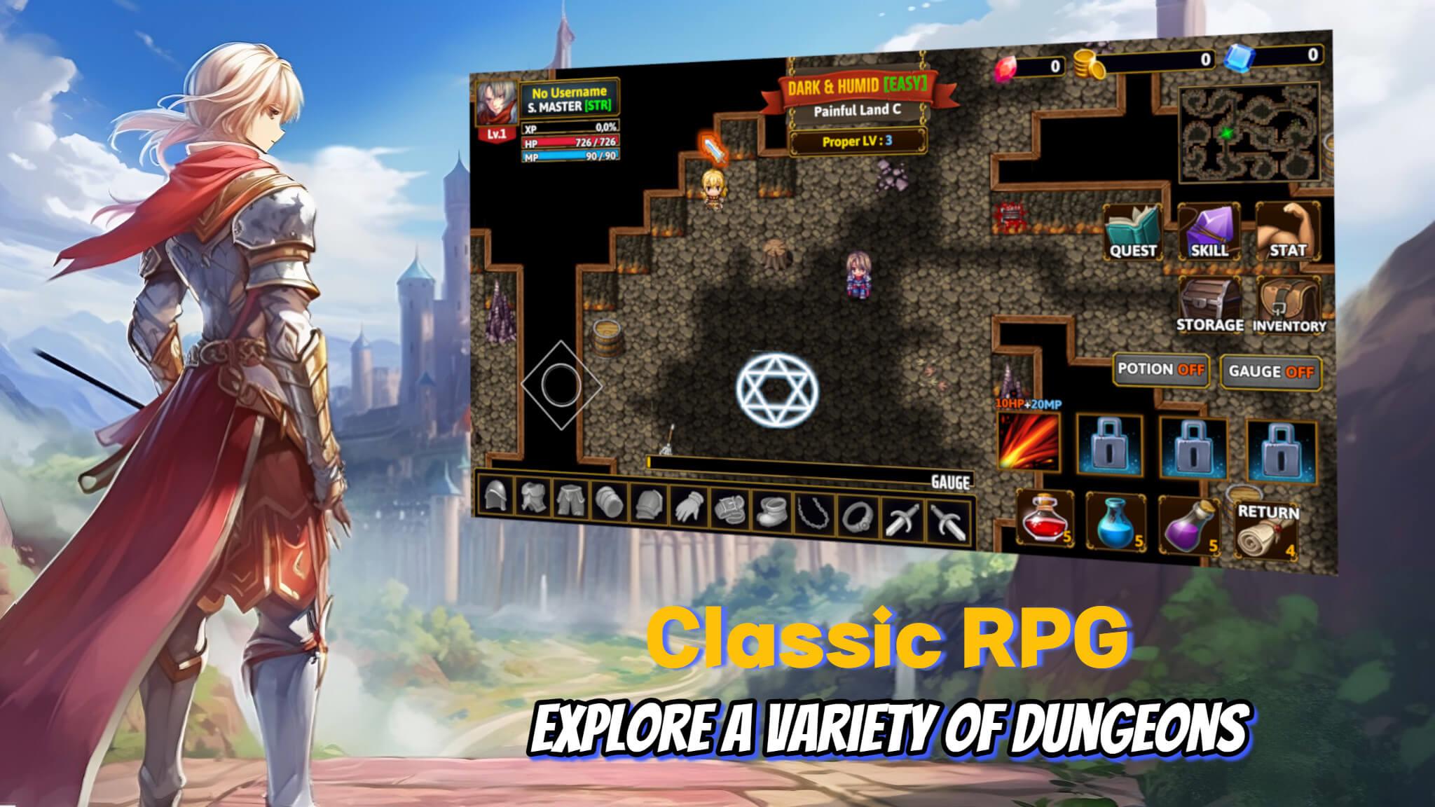 Darkside Dungeon roguelike rpg Screenshot 2