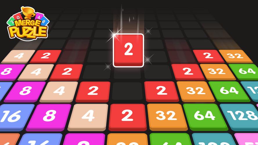 Merge Block - number games Schermafbeelding 0