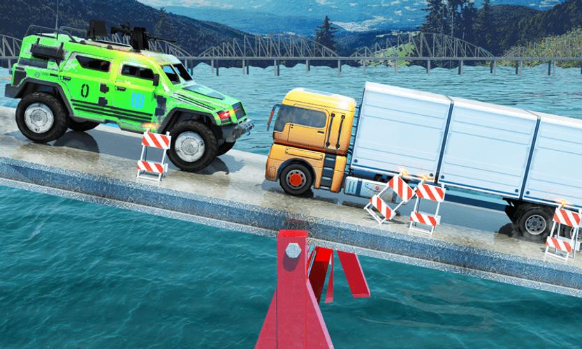 SeeSaw Car Balance Ramp Stunts Captura de pantalla 1