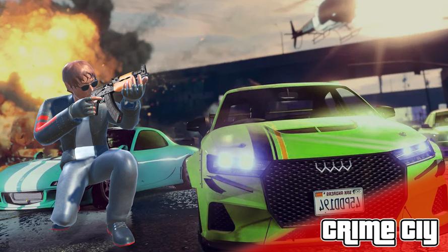 Gangster Simulator : Crime 3D Schermafbeelding 1