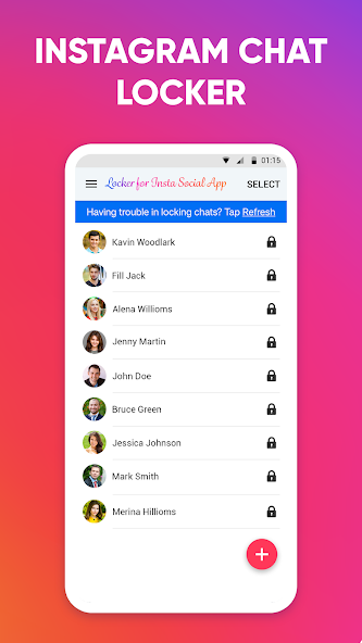 Locker for Insta Social App Mod स्क्रीनशॉट 0