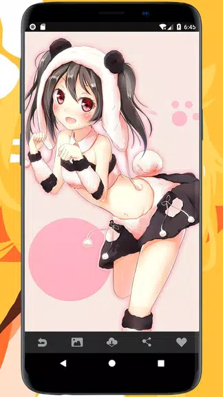 Beauty Anime Girls Wallpapers Schermafbeelding 1