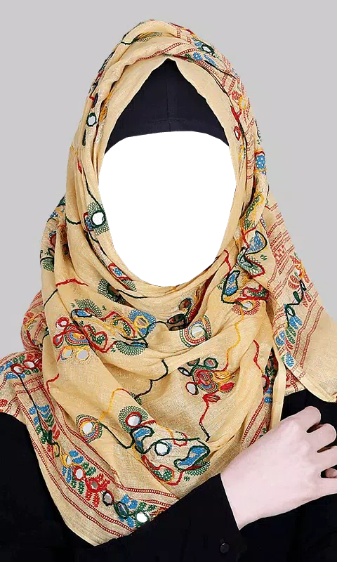 Hijab Girls Scarf Photos स्क्रीनशॉट 1