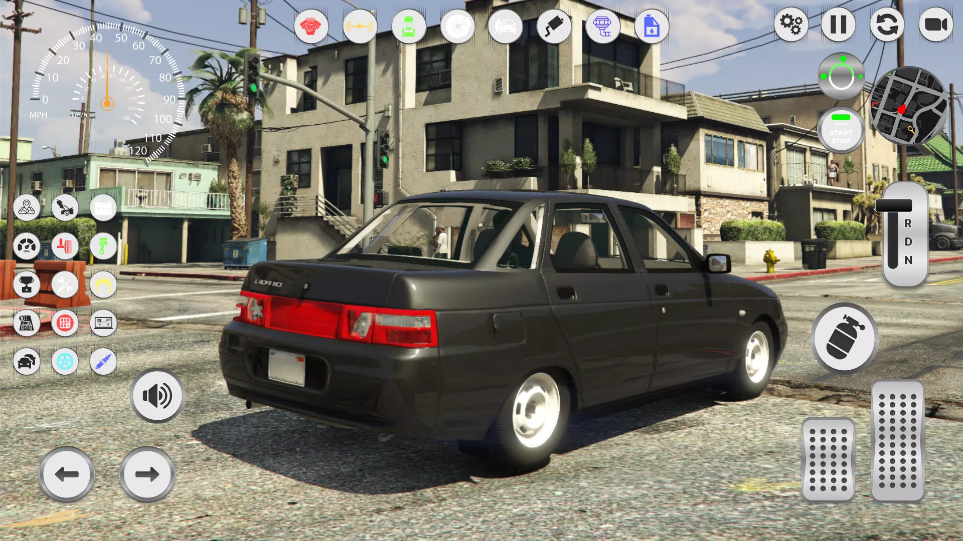 Lada 2110: Urban Simulator Captura de pantalla 2