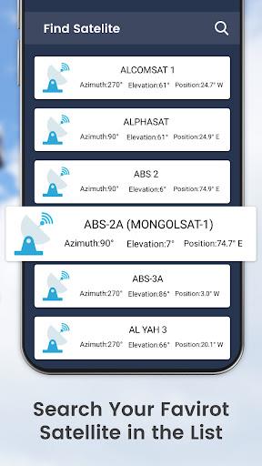 Satellite Finder:Sat Director Ảnh chụp màn hình 3