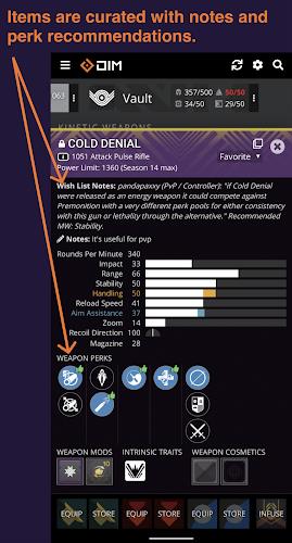 Destiny Item Manager Capture d'écran 0