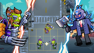 Merge War: Zombie vs Cybermen 스크린샷 1