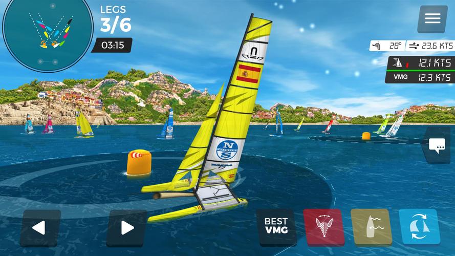 Virtual Regatta Inshore Ảnh chụp màn hình 2