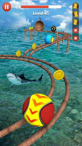 Rolling Sky: Balance Ball Game Screenshot 1