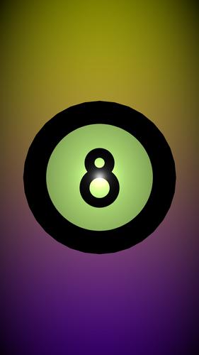 Magic 8 Ball Live Wallpaper 3D Schermafbeelding 3