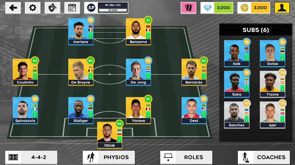 Schermata Dream League Soccer 2022 1