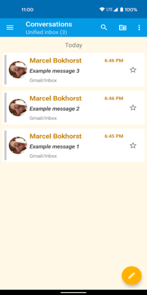 FairEmail, privacy aware email Captura de tela 2