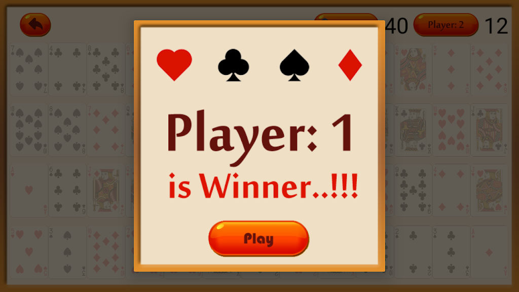 Playing Cards Matching Game - Memory booster game Schermafbeelding 3