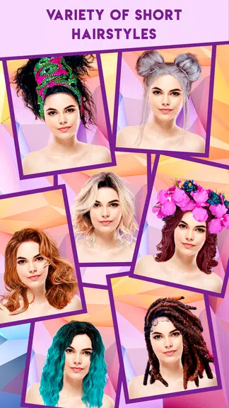 Woman Hairstyle Photo Editor ภาพหน้าจอ 1