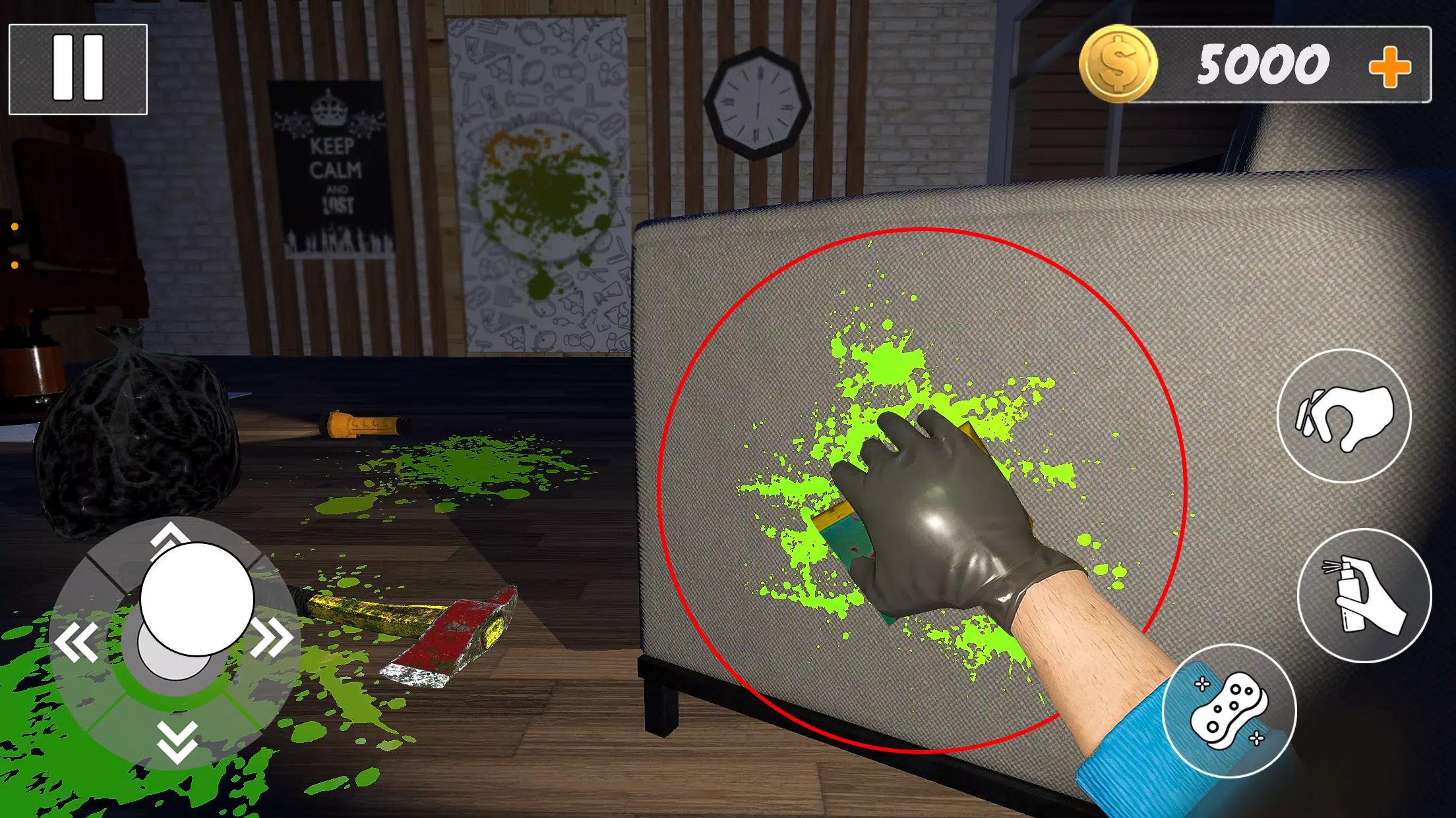 Murder Evidence Cleaner Games 螢幕截圖 2