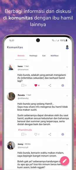 Schermata BukuBumil - Pregnancy Tracker 2