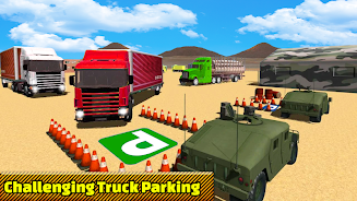 Truck Parking Truck Games Ảnh chụp màn hình 0