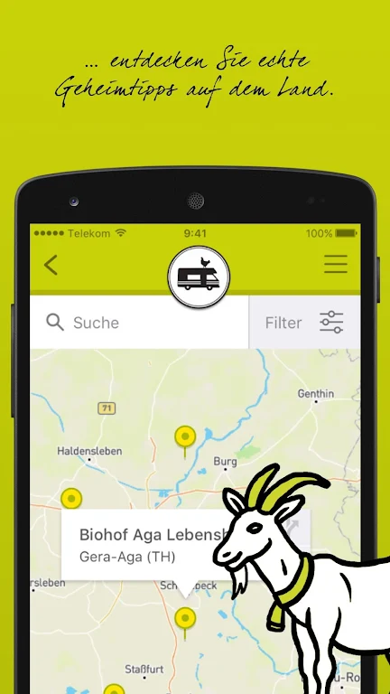 Landvergnügen App Schermafbeelding 1