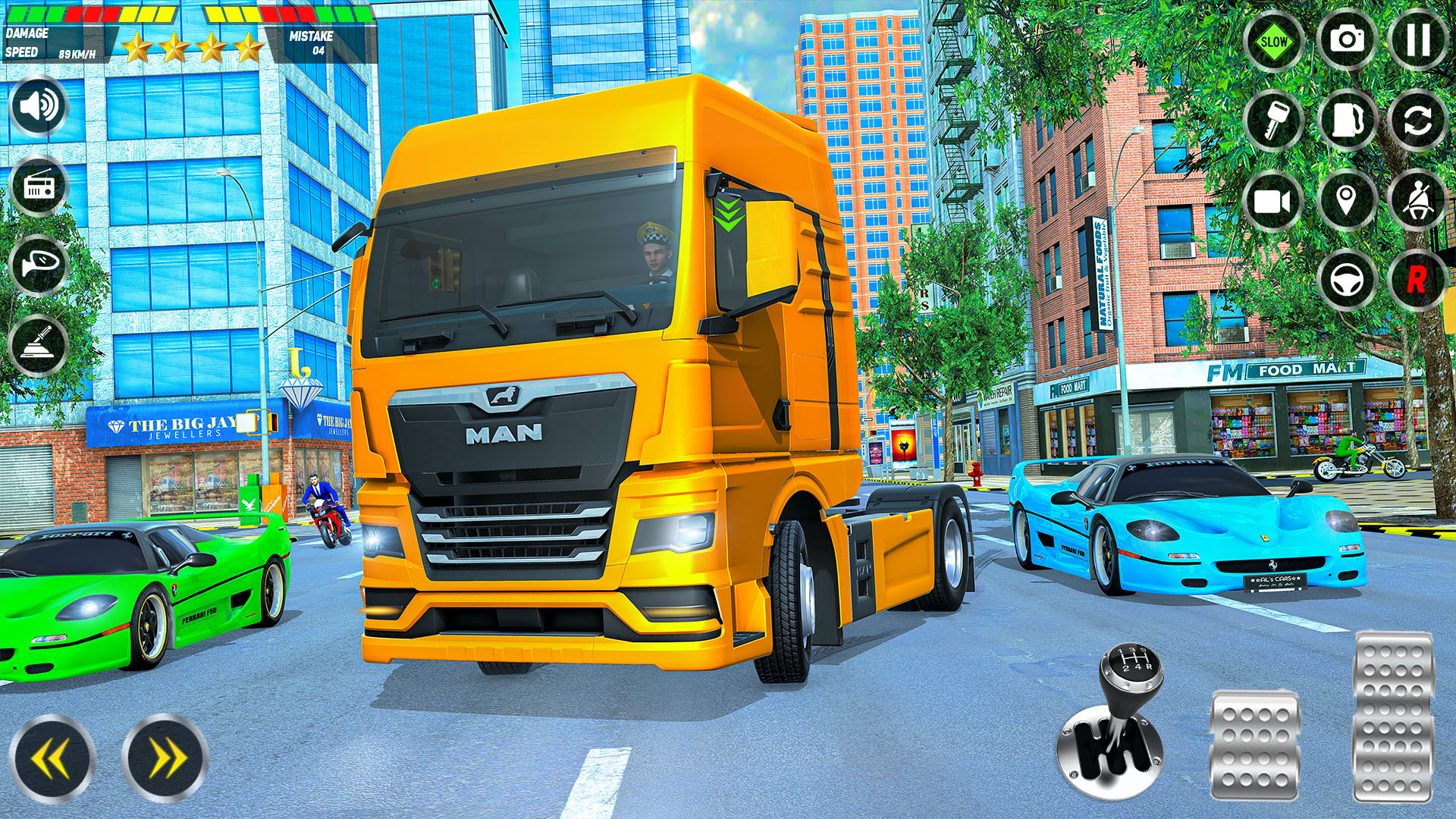 Crazy Truck Driving:Truck Game ภาพหน้าจอ 3