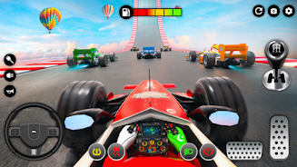 Formula Car Racing: Mega Ramp Ảnh chụp màn hình 1