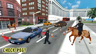 US Police Horse Criminal Chase Ekran Görüntüsü 2