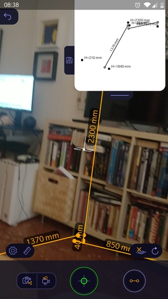 AR Ruler App: Tape Measure Cam Screenshot 1