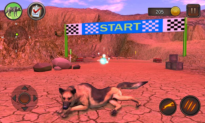 German Shepherd Dog Simulator Capture d'écran 1