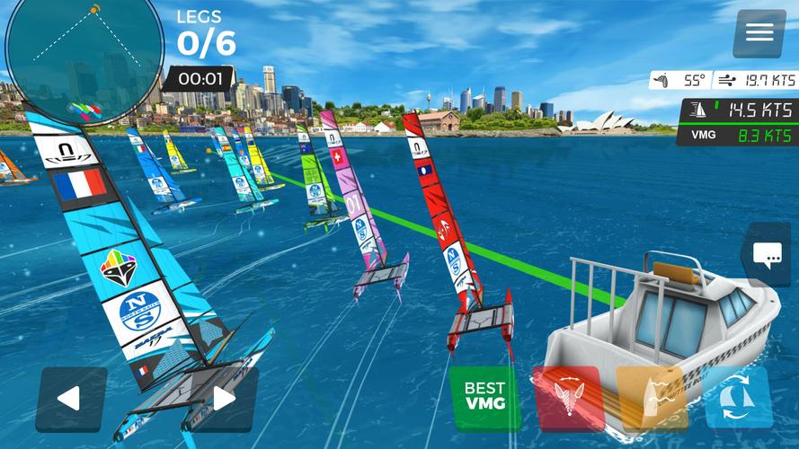 Virtual Regatta Inshore Ảnh chụp màn hình 0
