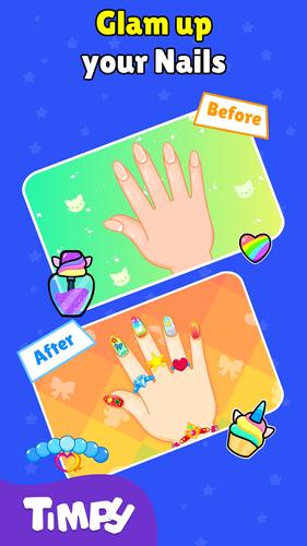 Nail Salon Games Acrylic Nails 螢幕截圖 3