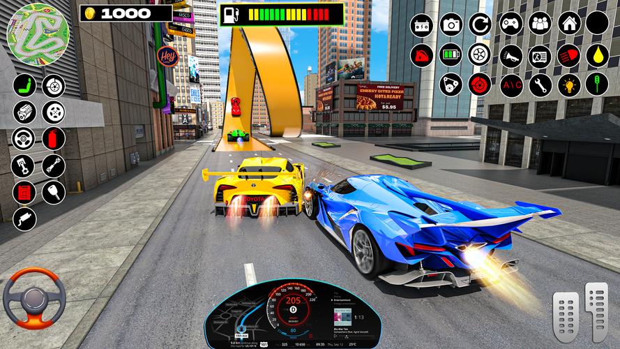 Rampa Car Game: GT Car stunts Tangkapan skrin 3