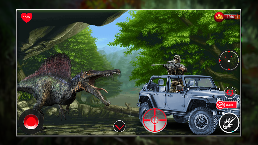 Dinosaur Destruction Super Dino&Deadly Dino Hunter 스크린샷 1