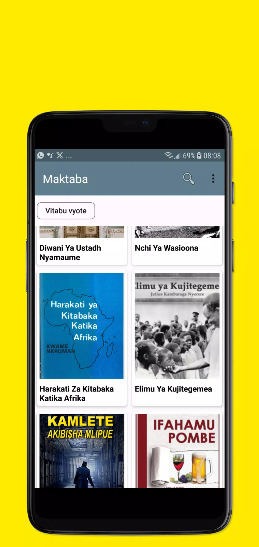 Maktaba Sauti 螢幕截圖 1